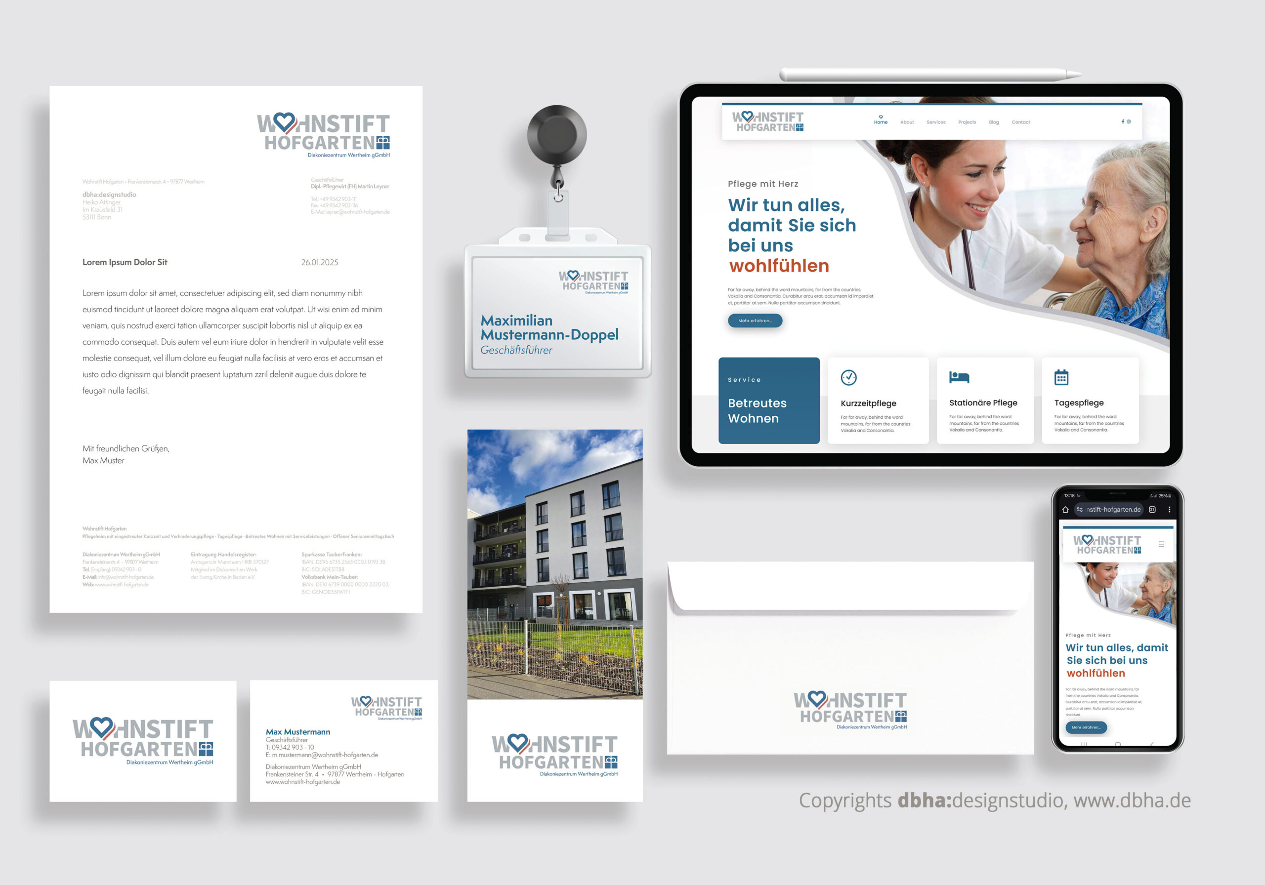 Logo Mockup als Vorschau in Anwendungen