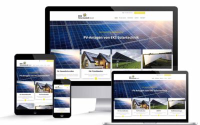 Website Modernisierung für Solartechnik-Unternehmen