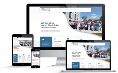 Website für Pflegeeinrichtung